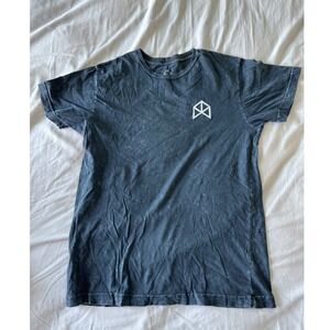 BM FIT Men's Charcoal Graphic T Shirt Size M